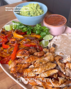 Quick and Flavorful Sheet Pan Chicken Fajitas