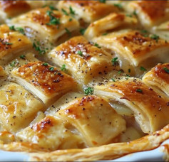 Quick French Onion Chicken Pie