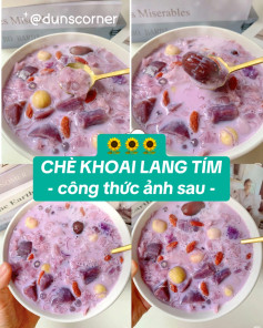 #Seri chè: Chè khoai lang tím