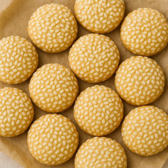 Sesame Cookies Recipe (about 30 pcs)