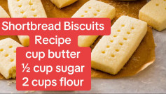 Shortbread Biscuits Recipe