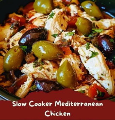 Slow Cooker Mediterranean Chicken