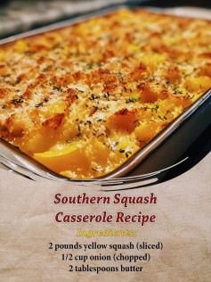 Southern Squash Casserole Recipe