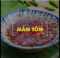 Hướng dẫn pha mắm tôm