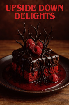 Stranger Things Dessert: Upside Down Delights