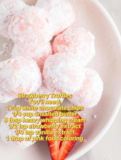 Strawberry Truffles