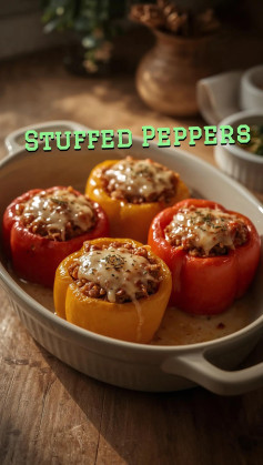 🫑 Stuffed Peppers Recipe