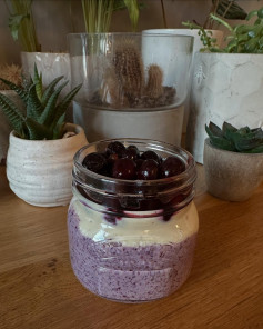 Sữa Chua Việt Quất Béo Ngậy - Bữa Sáng Ngon Miệng, Nhanh Gọn