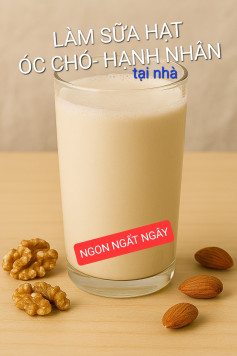 Sữa óc chó – hạnh nhân – bột sữa dừa Vikin