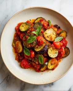 Summers End Vegan Ratatouille Delight