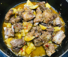 Sườn Rim Dứa Thơm Lừng - Hòa Quyện Vị Ngọt Chua