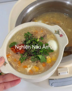 Súp Bắp Gà Thơm Ngon, Đậm Đà Hương Vị Gia Đình