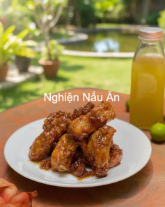 Sườn Caramel Ngọt và Chua với Mía và Chanh