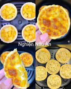 Tart Trứng Xoài Phô Mai Chua Ngọt Giòn Tan