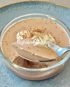 Thạch Cacao Mềm Mịn, Thơm Ngon Từ Sữa Và Kem