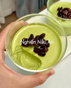 Thạch Sữa Trà Xanh Mát Lạnh, Ngọt Dịu Ngày Hè