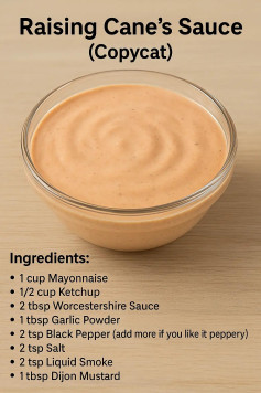 The Secret Cane’s Sauce Recipe You NEED to Try 🍟