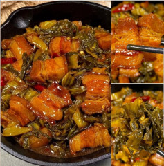 Thịt Ba Chỉ Kho Dưa Chua - Đậm Đà Hương Vị Truyền Thống