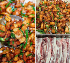 Thịt Ba Chỉ Rang Cháy Cạnh Đậm Đà Hương Vị