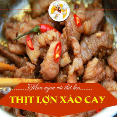 Thịt Heo Xào Cay Hàn Quốc Đậm Đà Hương Vị