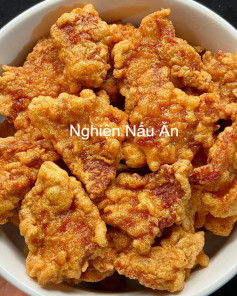 Thịt Nạc Chiên Giòn Ngon Đậm Đà, Đưa Cơm Mỗi Ngày