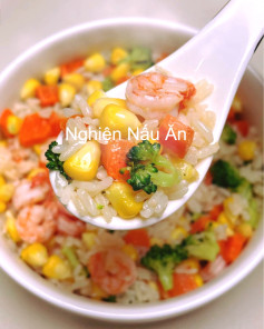 Tôm Chiên Cơm Ngũ Sắc Đậm Đà Hương Vị