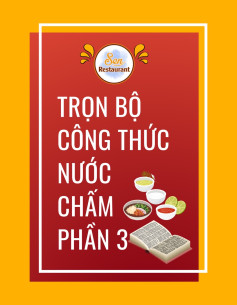 trọn bộ công thức nước mắm chấm