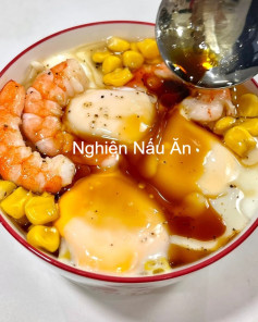 Trứng Hấp Tôm Nấm Bắp Ngọt Thơm Ngon