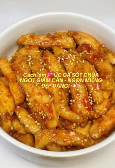 💖 ỨC GÀ SỐT CHUA NGỌT GIẢM CÂN - NGON MIỆNG ĐẸP DÁNG! 🐔✨