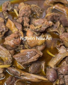 Vịt Kho Gừng Thơm Ngon Đậm Đà