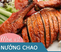 Vịt Nướng Chao Đậm Đà Hương Vị Gừng Rượu