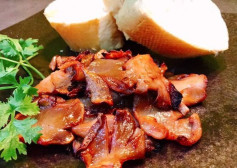 Xá Xíu Chay Nấm Bào Ngư Giòn Thơm