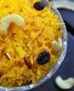 Zarda (sweet rice)