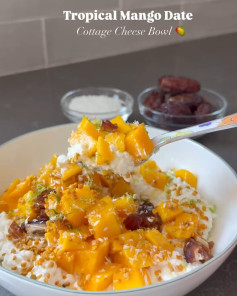 Zesty Mango Date Protein Paradise Bowl