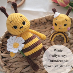 Adorable Amigurumi Bee and Rattle Crochet Pattern for Kids