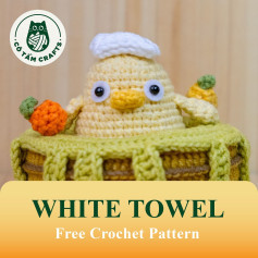 Adorable Chick in Basket Free Crochet Pattern