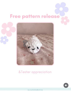 Adorable Cloud Crochet Pattern: Free Release and Tester Appreciation