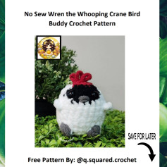 Adorable Crane Bird Crochet Pattern for Craft Lovers