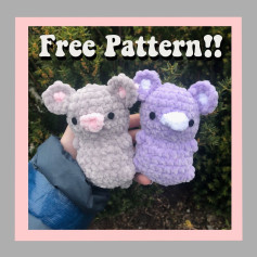 Adorable Crochet Bear and Koala Free Pattern