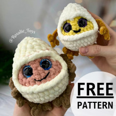 Adorable Crochet Plushies Free Pattern for Beginners