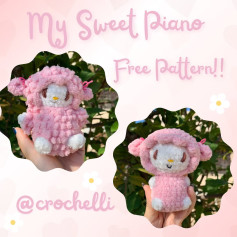 Adorable Pink Sheep Crochet Pattern for Beginners
