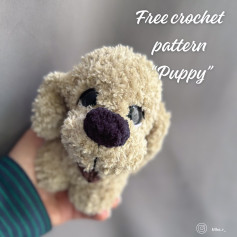 Adorable Puppy Crochet Pattern for Beginners