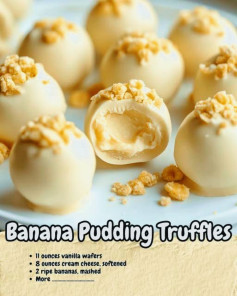 Banana Pudding Truffles