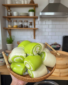 Bánh Bao Chay Hai Màu Xốp Mềm, Ngọt Dịu Thơm Ngon