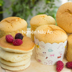 Bánh Bông Lan Trái Cây Nướng Mềm Mịn Thơm Ngon