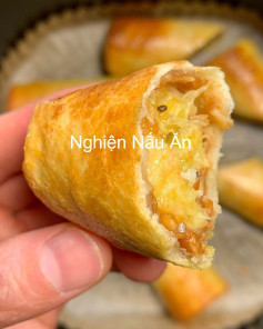 Bánh Chuối Cuộn Bơ Đậu Phộng Giòn Tan Thơm Lừng