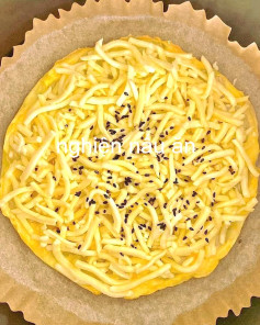 Bánh Chuối Phô Mai Nướng Giòn Tan Mềm Thơm