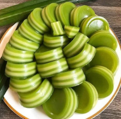 Bánh Da Lợn Lá Dứa Thơm Ngon, Mịn Màng