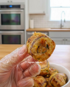 Bánh Đậu Hũ Kim Chi Giòn Rụm, Nhân Cay Nồng