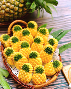 Bánh Dứa Đài Loan Giòn Tan Thơm Ngon